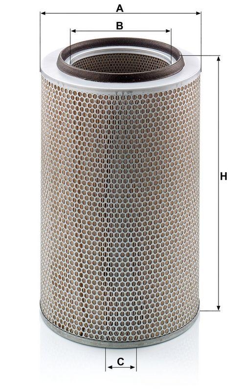 MANN-FILTER Luftfilter Piclon