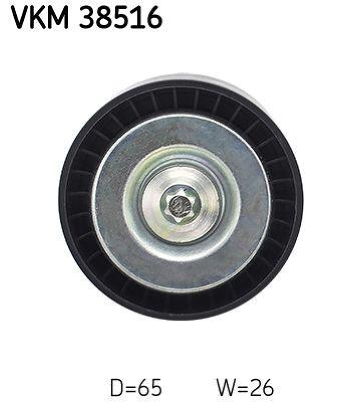 SKF Umlenk-/Führungsrolle, Keilrippenriemen VKM 38516