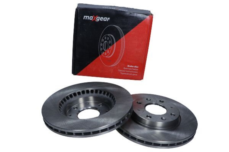 2x MAXGEAR Bremsscheibe 19-2475