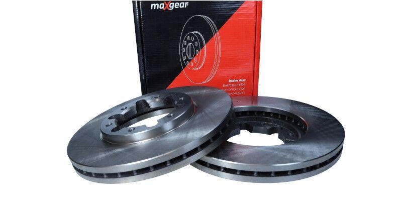 2x MAXGEAR Bremsscheibe 19-2478