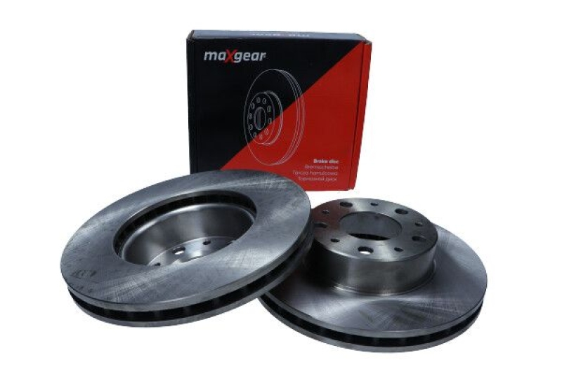 2x MAXGEAR Bremsscheibe 19-1334