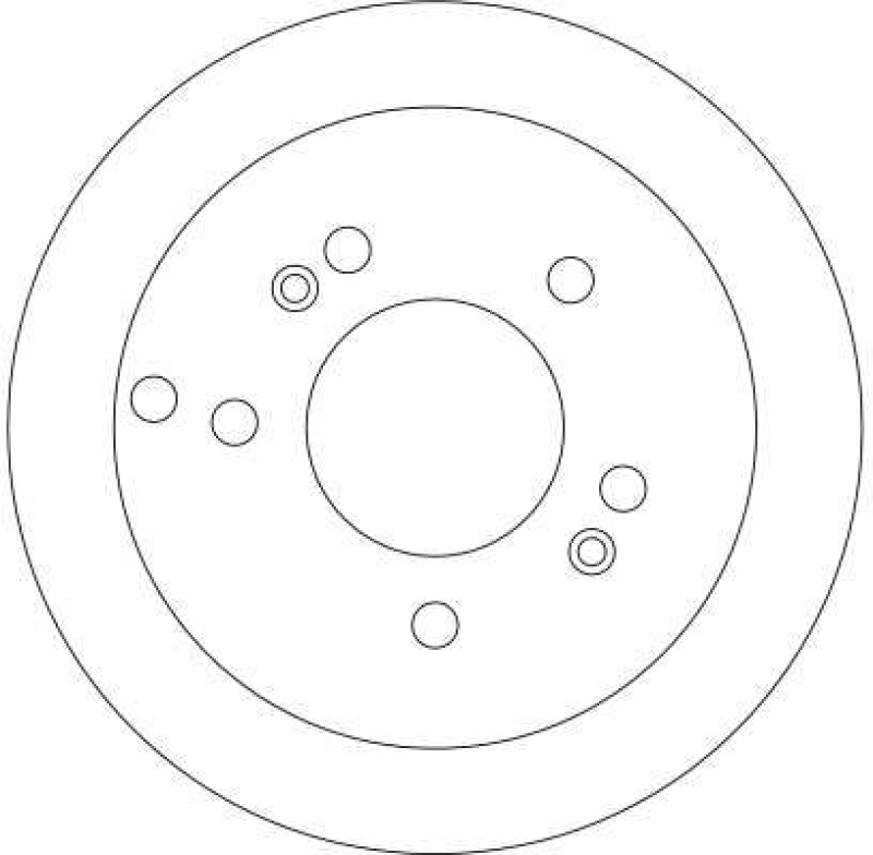 2x TRW Bremsscheibe