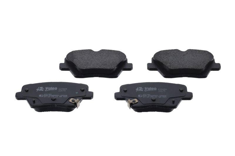 VALEO Bremsbelagsatz, Scheibenbremse E-PERFORMANCE 610484