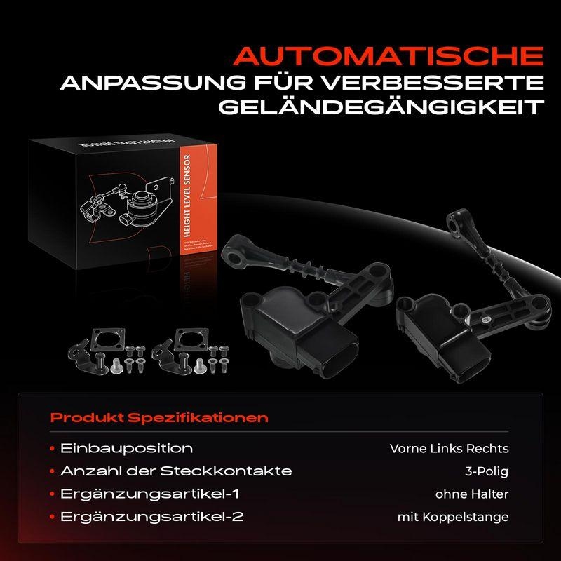 Frankberg Sensor, Leuchtweitenregulierung