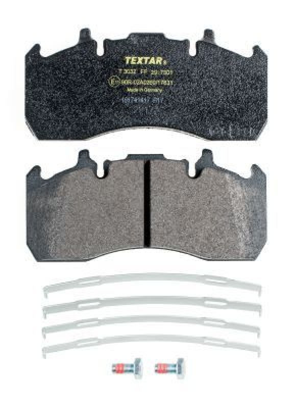 TEXTAR Bremsbelagsatz, Scheibenbremse 2917301
