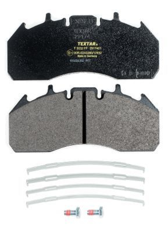 TEXTAR Bremsbelagsatz, Scheibenbremse 2917401
