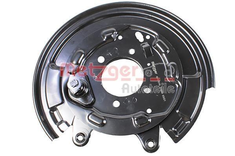 METZGER Bremsträgerplatte 6117076