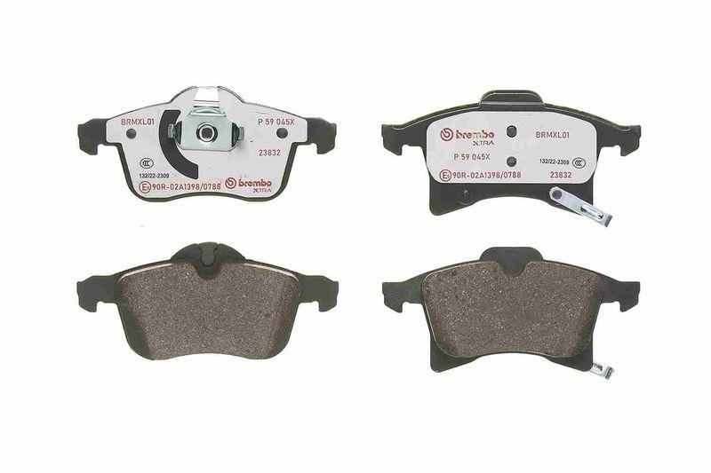 BREMBO Brake Pad Set, disc brake BREMBO XTRA LINE