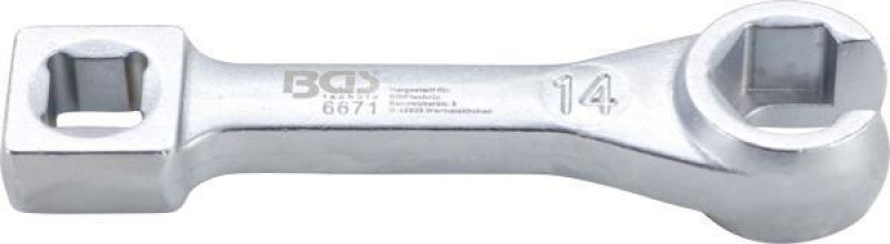 BGS Set of Socket Wrench Inserts, injector nozzle