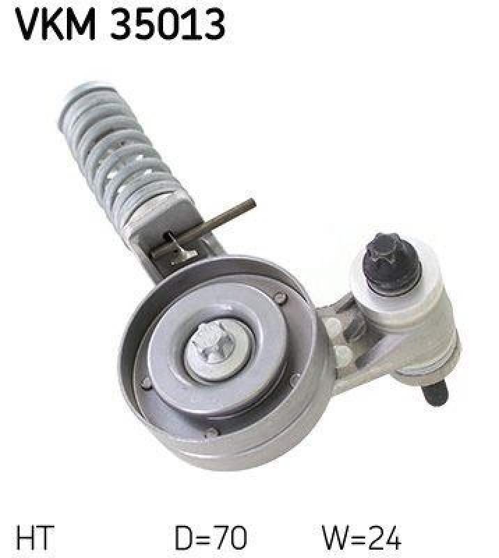 SKF Riemenspanner, Keilrippenriemen VKM 35013
