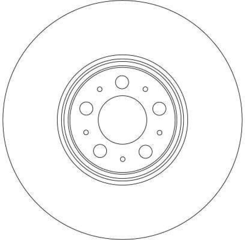 2x TRW Brake Disc