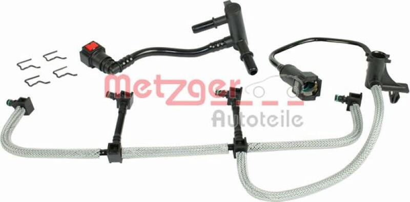 METZGER Hose, fuel overflow