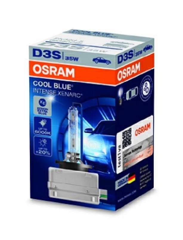 OSRAM XENARC® COOL BLUE® INTENSE Xenon Brenner Gasentladungslampe D3S