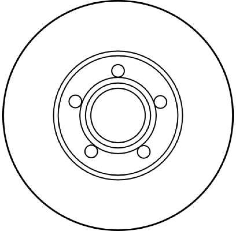 2x TRW Bremsscheibe