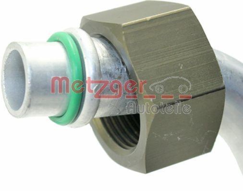 METZGER High-/Low Pressure Line, air conditioning