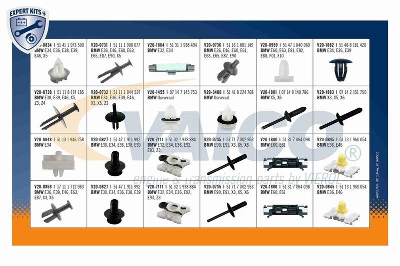 VAICO Sortiment, Befestigungselemente EXPERT KITS +
