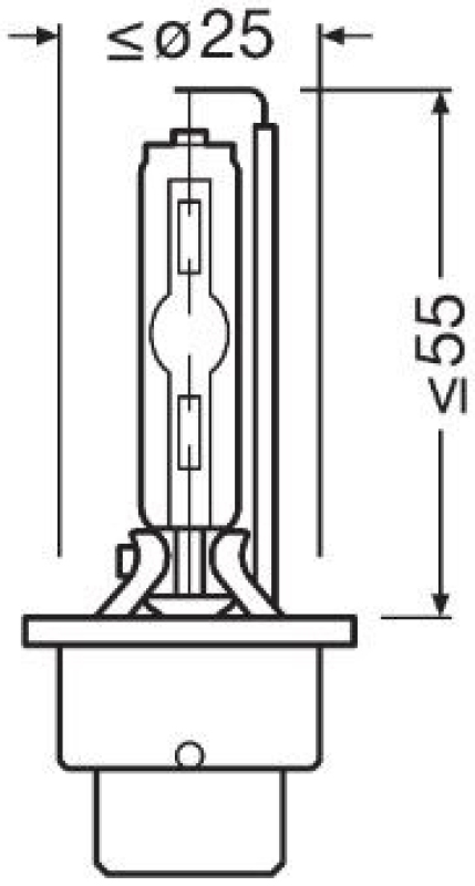 OSRAM Glühlampe, Fernscheinwerfer XENARC® COOL BLUE® INTENSE (Next Gen) 66440CBN