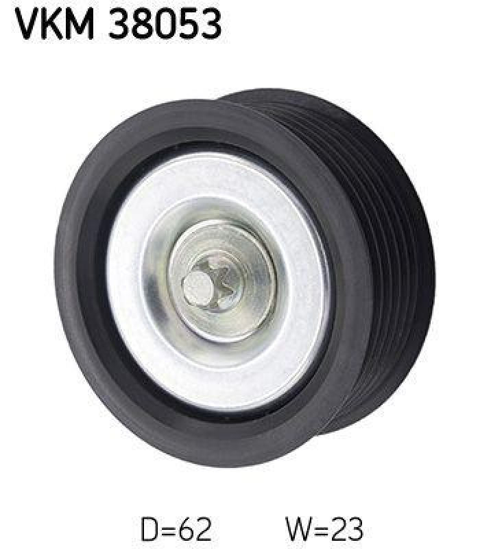 SKF Umlenk-/Führungsrolle, Keilrippenriemen VKM 38053