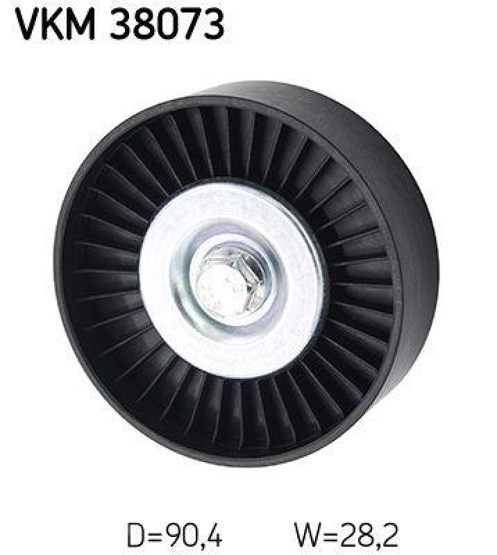 SKF Umlenk-/Führungsrolle, Keilrippenriemen VKM 38073