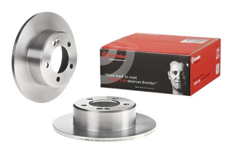 2x BREMBO Bremsscheibe PRIME LINE