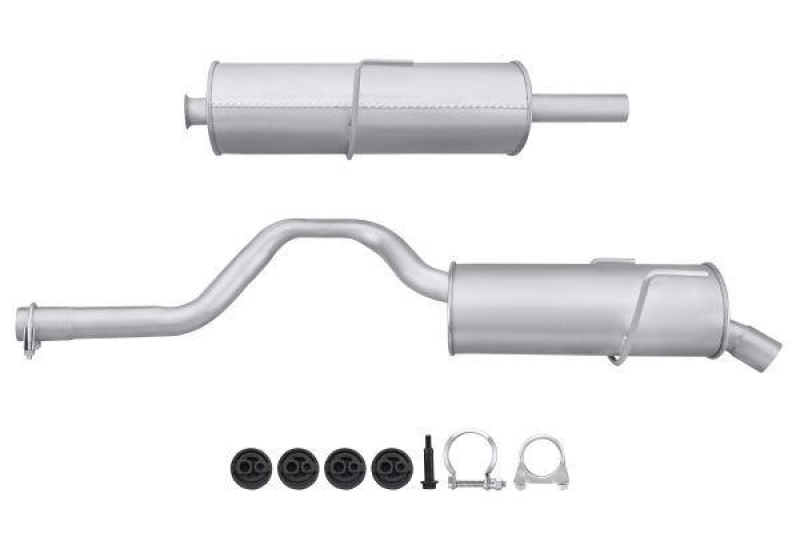 HELLA Endschalldämpfer Easy2Fit – PARTNERED with Faurecia 8LD 366 034-531