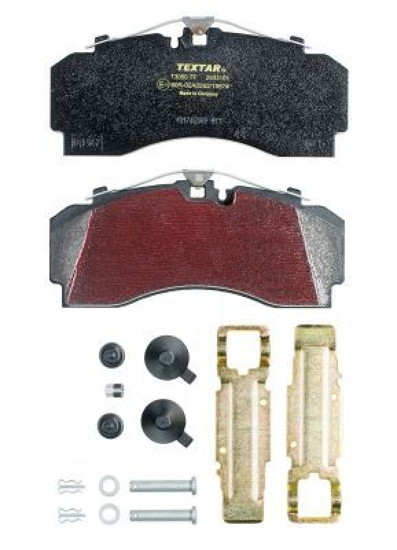 TEXTAR Bremsbelagsatz, Scheibenbremse 2933101