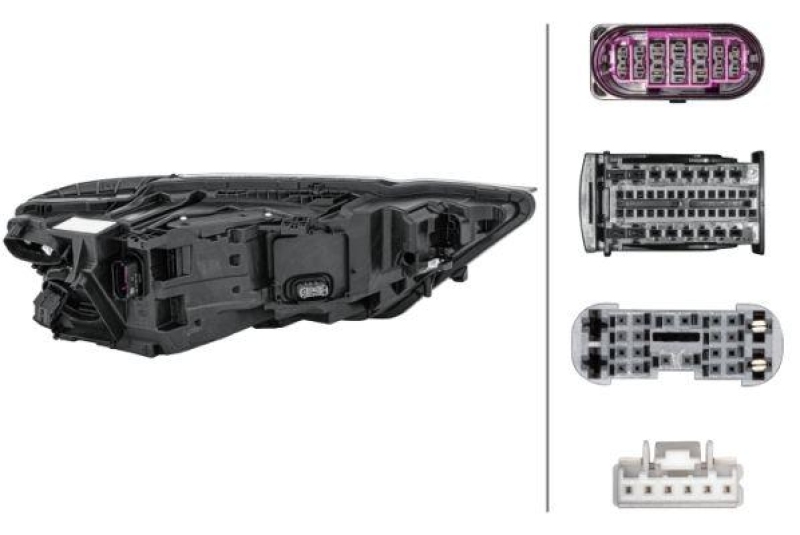 1x Hella Hauptscheinwerfer LED Links passend für Audi A8 D5 4N2 50 TDI 55 Tfsi 1EX 012 863-411