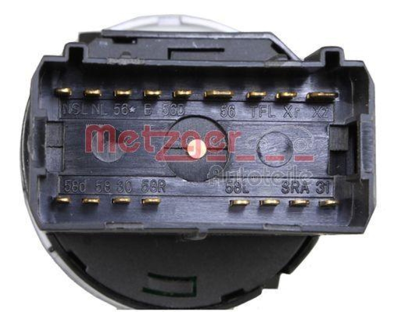 METZGER Switch, headlight