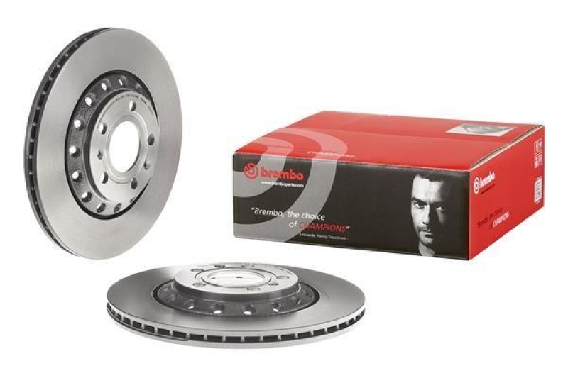 2x BREMBO Bremsscheibe PRIME LINE - UV Coated