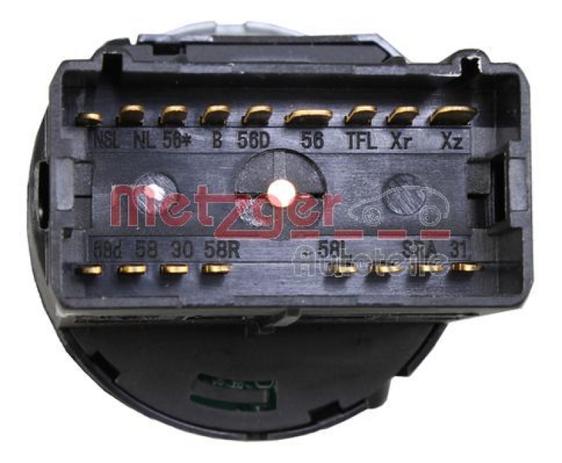 METZGER Switch, headlight