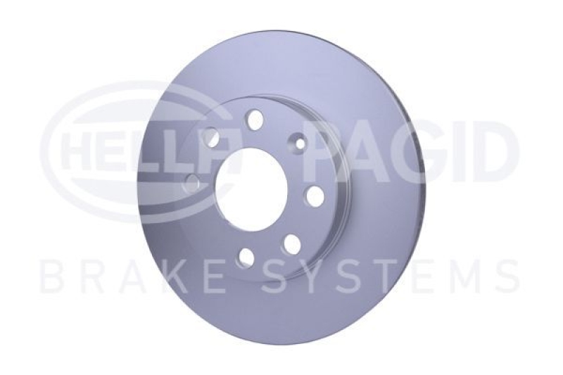 2x HELLA Brake Disc PRO High Carbon