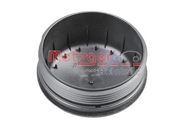 METZGER Cap, oil filter housing