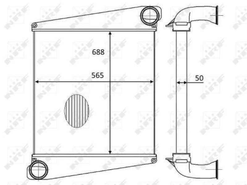 NRF Charge Air Cooler
