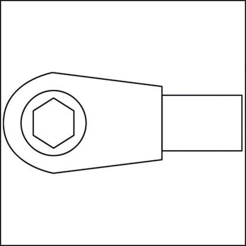 HAZET Plug-in Changeover Ratchet Head, torque wrench