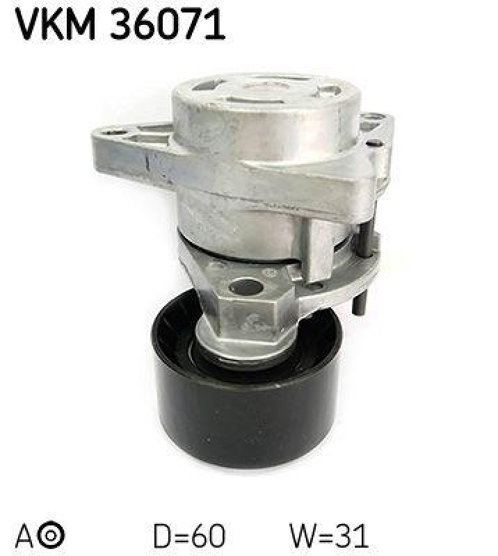 SKF Riemenspanner, Keilrippenriemen VKM 36071