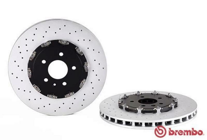 2x BREMBO Brake Disc TWO-PIECE FLOATING DISCS LINE