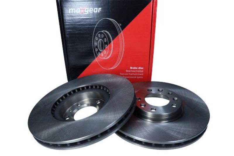 2x MAXGEAR Bremsscheibe 19-2749