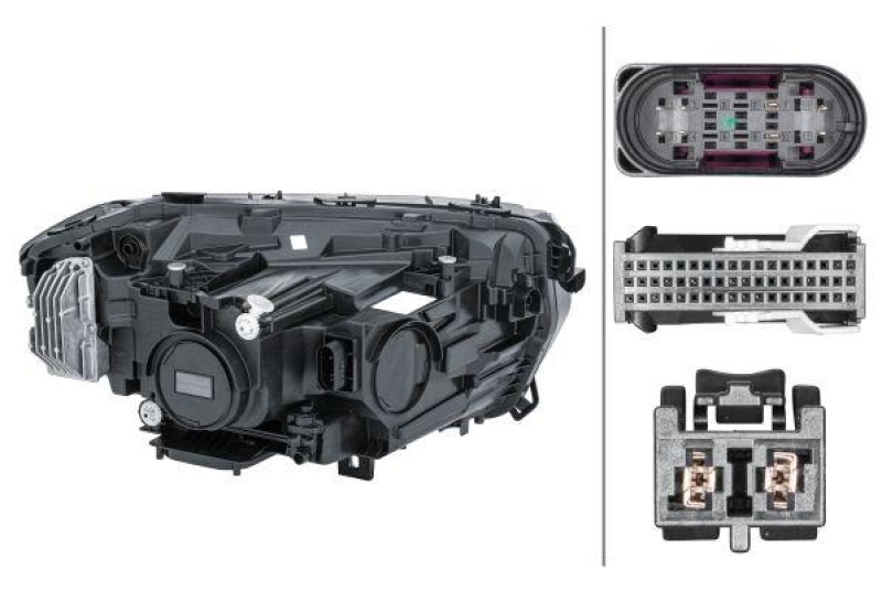Hella Hauptscheinwerfer LED links passend für Mercedes EQA 250 300 250+ 350 H243