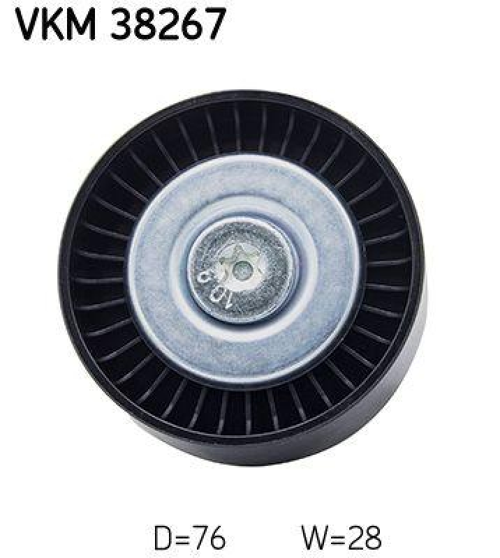 SKF Umlenk-/Führungsrolle, Keilrippenriemen VKM 38267
