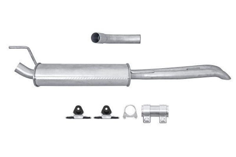 HELLA Endschalldämpfer Easy2Fit – PARTNERED with Faurecia 8LD366036-401