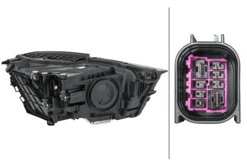 1x Hella Hauptscheinwerfer LED Links passend für Audi Q3 F3B 35 Tfsi 40 TDI 45