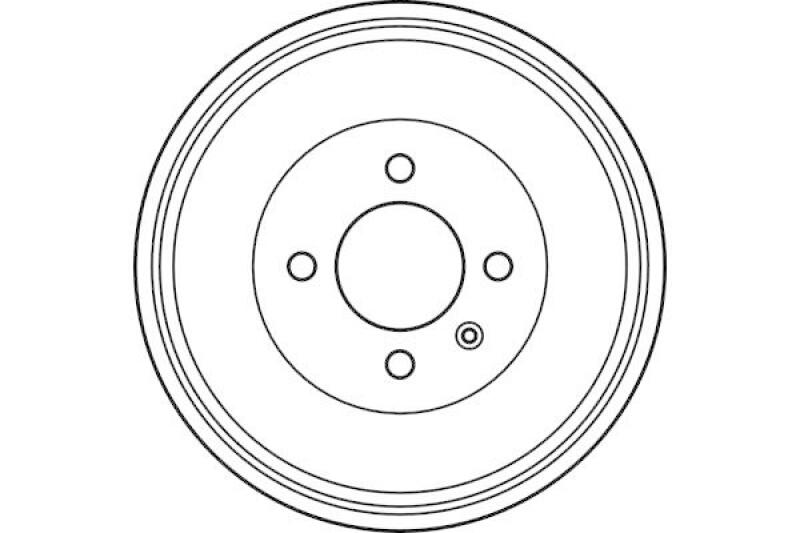 2x TRW Brake Drum