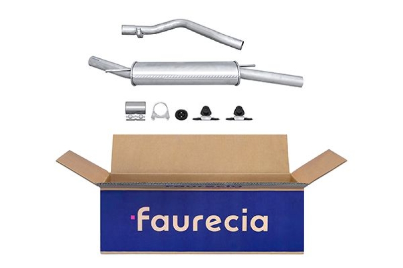 HELLA Endschalldämpfer Easy2Fit – PARTNERED with Faurecia 8LD366036-581
