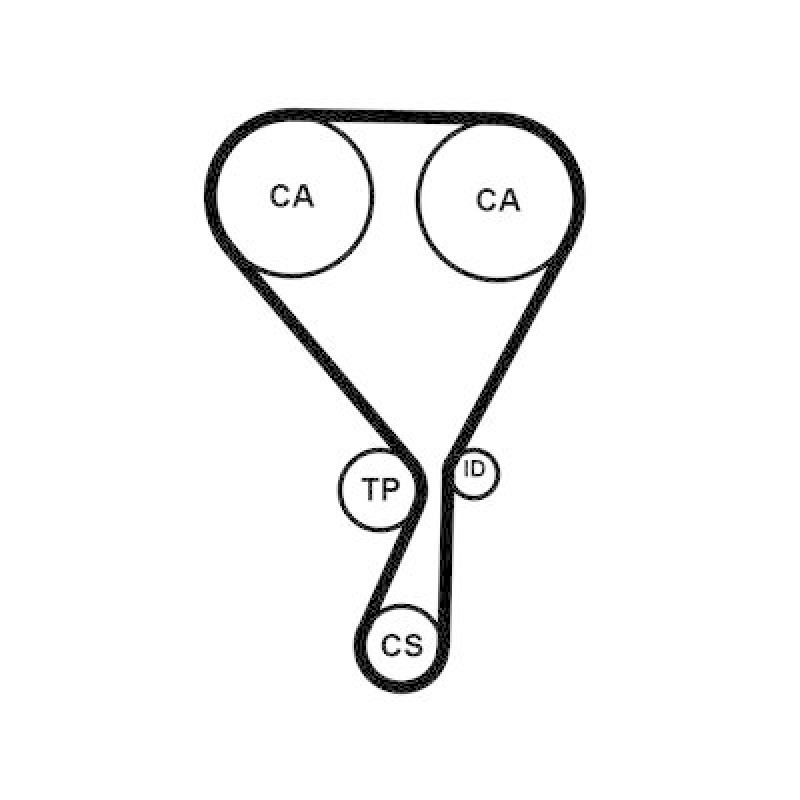 CONTINENTAL CTAM Zahnriemensatz CT1228K2