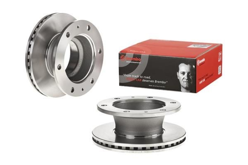 2x BREMBO Bremsscheibe PRIME LINE