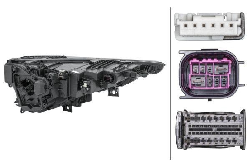 1x Hella Hauptscheinwerfer LED Links passend für Audi Q8 4MN 50 TDI 55 Tfsi 45 1EX354871-011