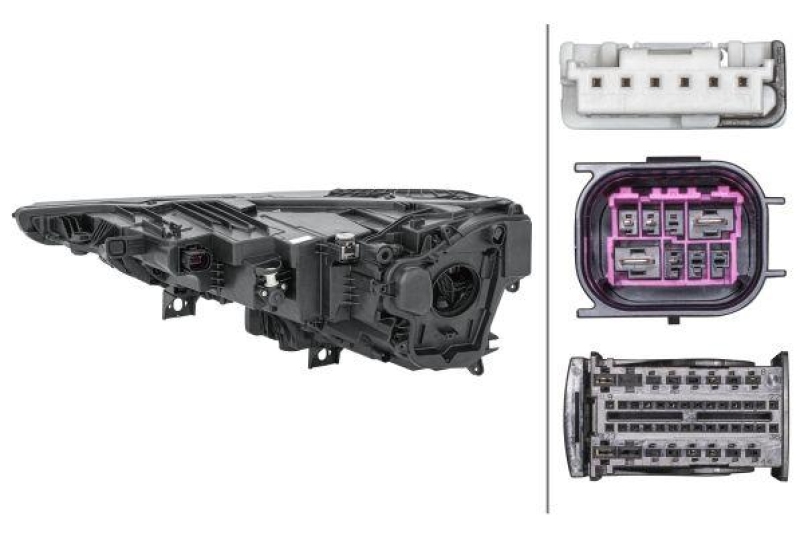 1x Hella Hauptscheinwerfer LED Rechts passend für Audi Q8 4MN 50 TDI 55 Tfsi 45