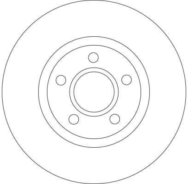 2x TRW Bremsscheibe DF4424