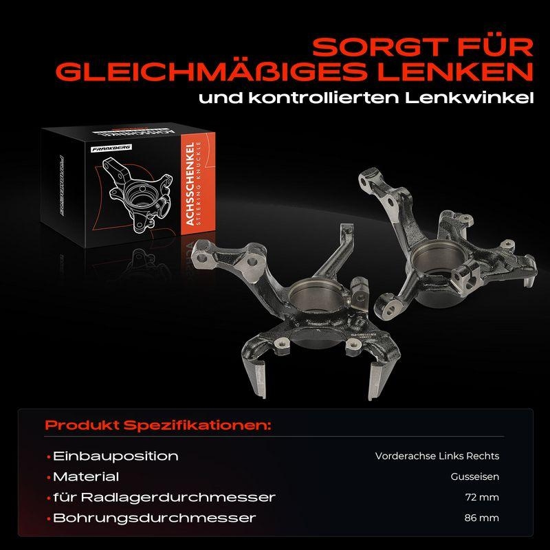 Frankberg Achsschenkel, Radaufh&auml;ngung