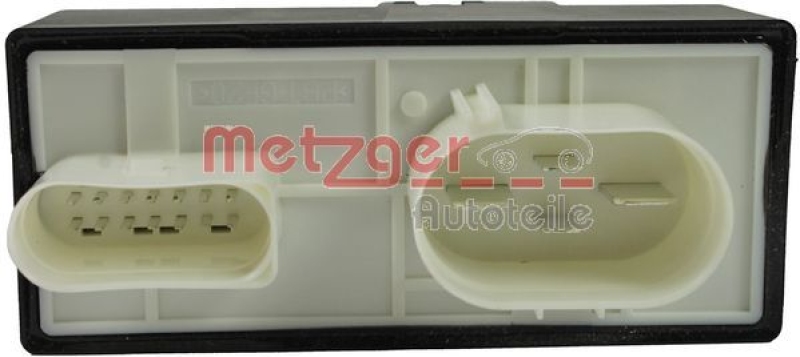 METZGER Steuergerät, Elektrolüfter (Motorkühlung) ORIGINAL ERS...